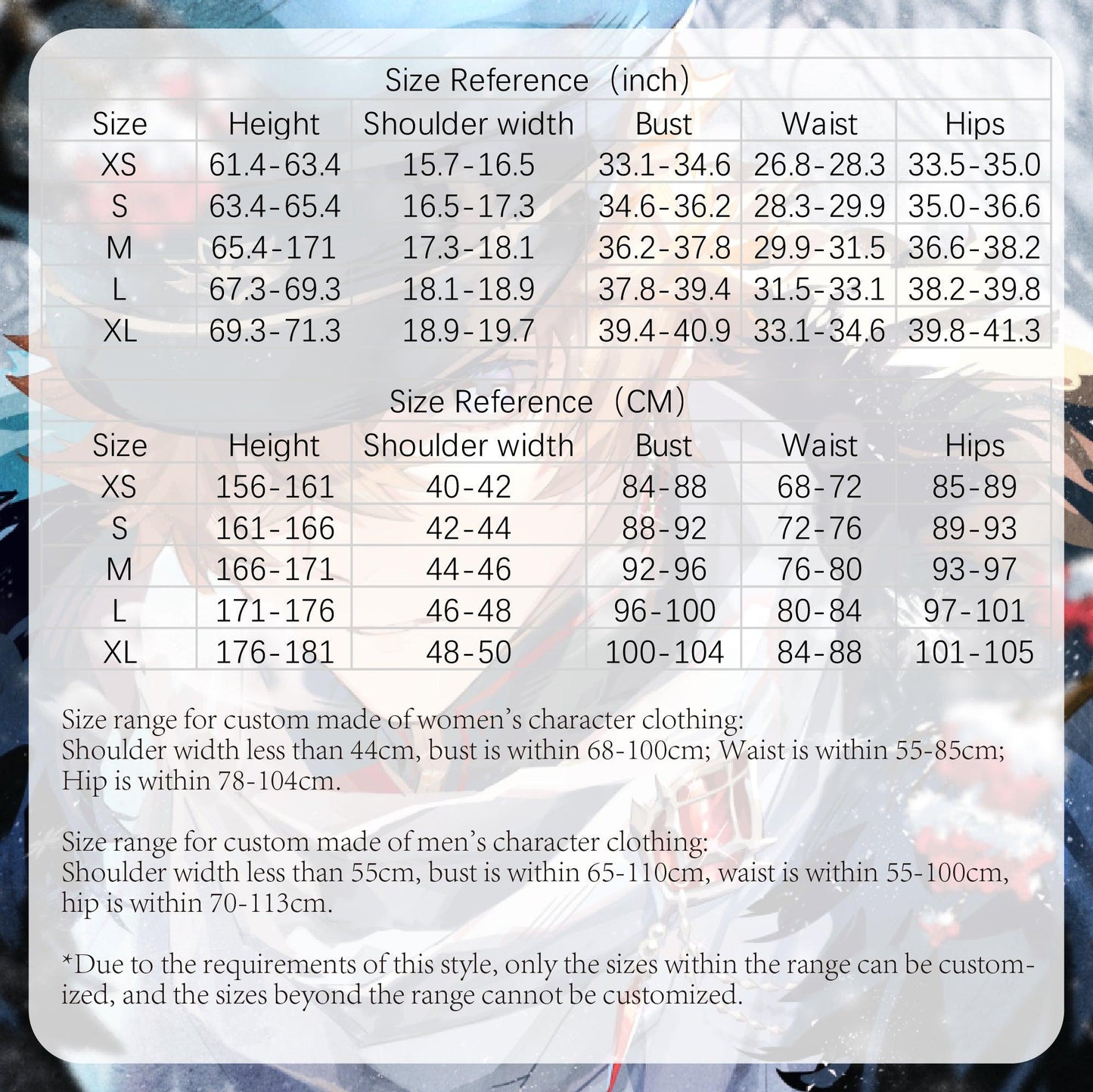 Ver.A Winter Night's Lazzo-Tartaglia Cosplay Costume