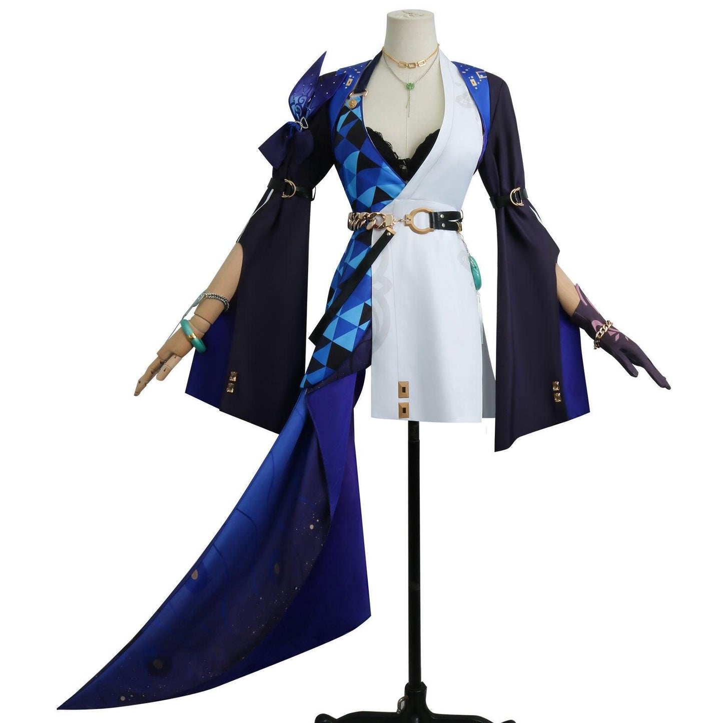 Honkai Star Rail-Jade-Cosplay-Kostüm, Honkai Star Rail Cosplay-Kostüm, Comic Con, Halloween