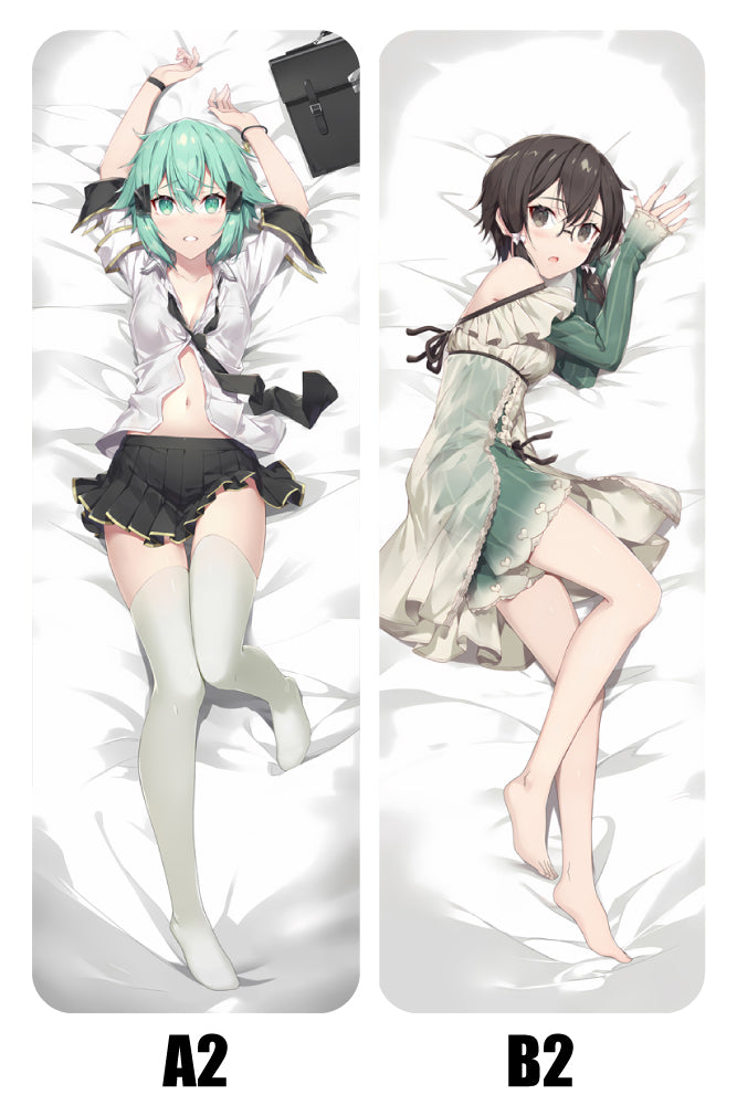 Asada Shino Dakimakura Cover 抱き枕カバー