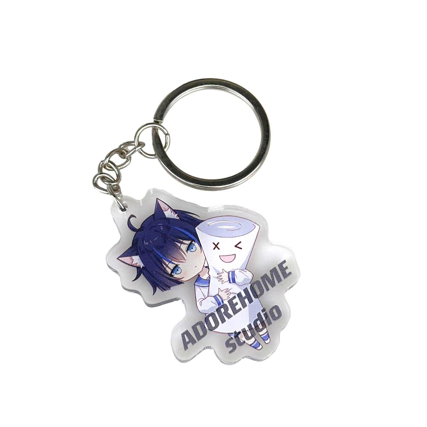 Custom Acrylic Keychain — Personalized Uploadable Design | Any Shape & Size | High-Quality Clear Acrylic