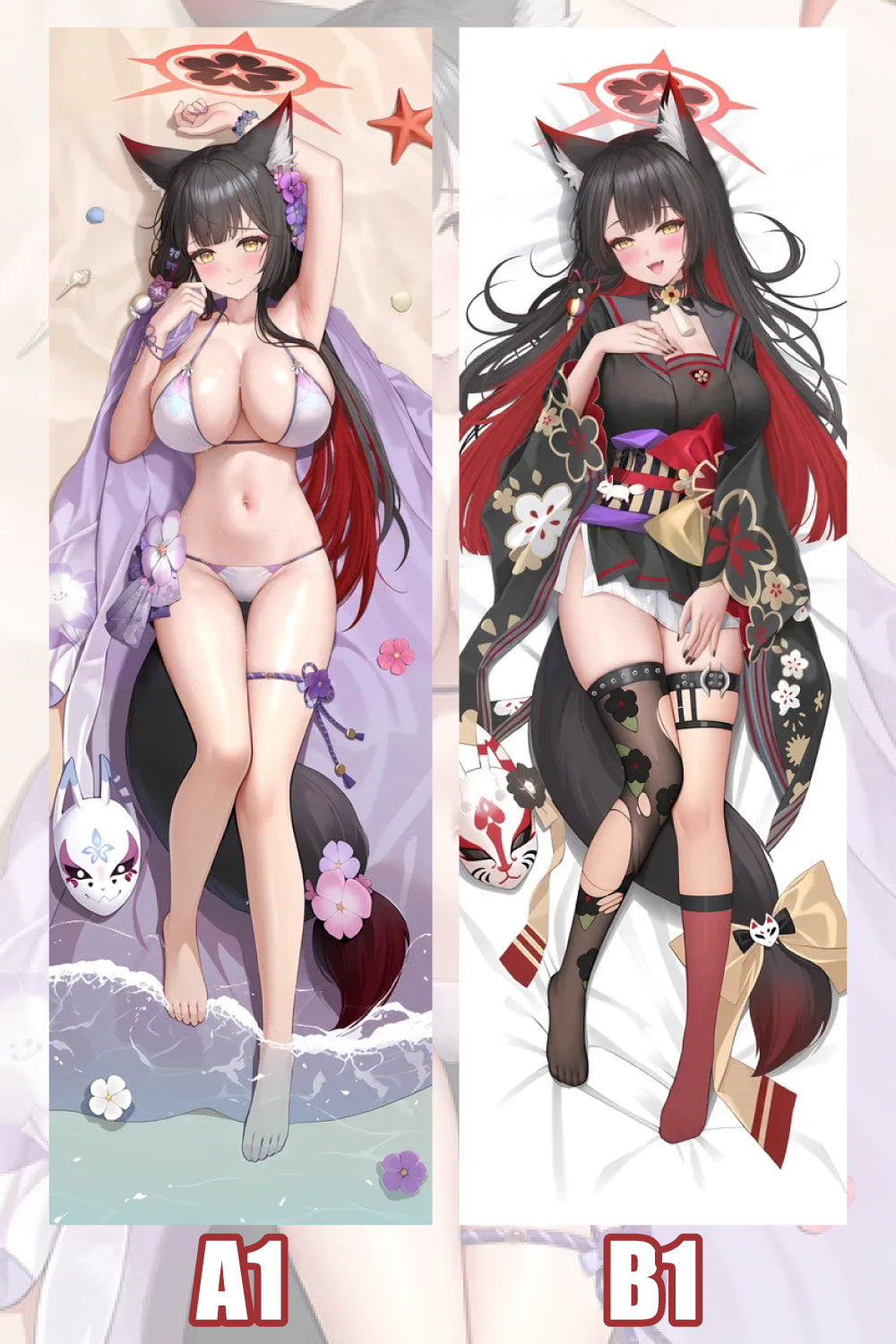 KOSAKA WAKAMO Dakimakura Cover