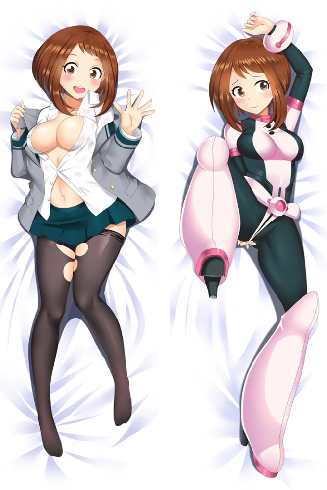 My Hero Academia – Ochaco Uraraka Dakimakura Pillow Cover (Double‑Sided)