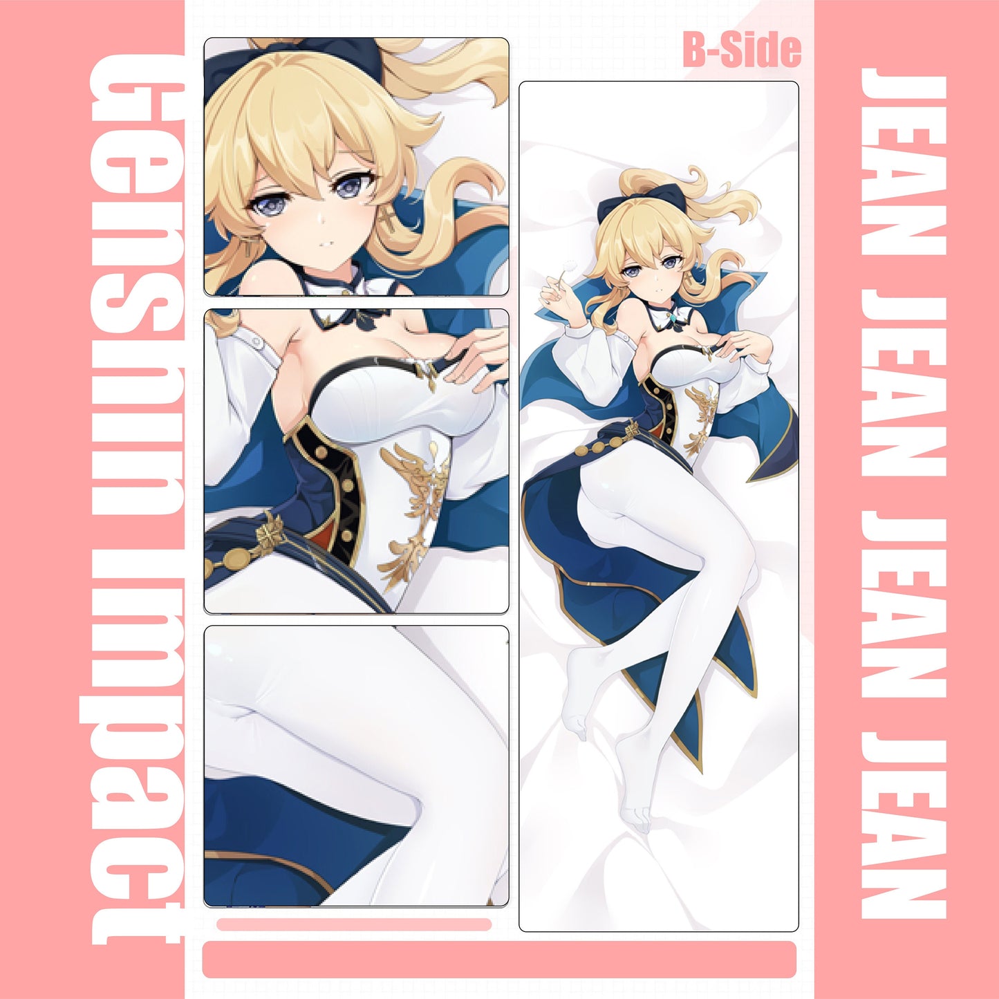 Genshin Impact-Jean- Anime Hugging Body Kissenbezug