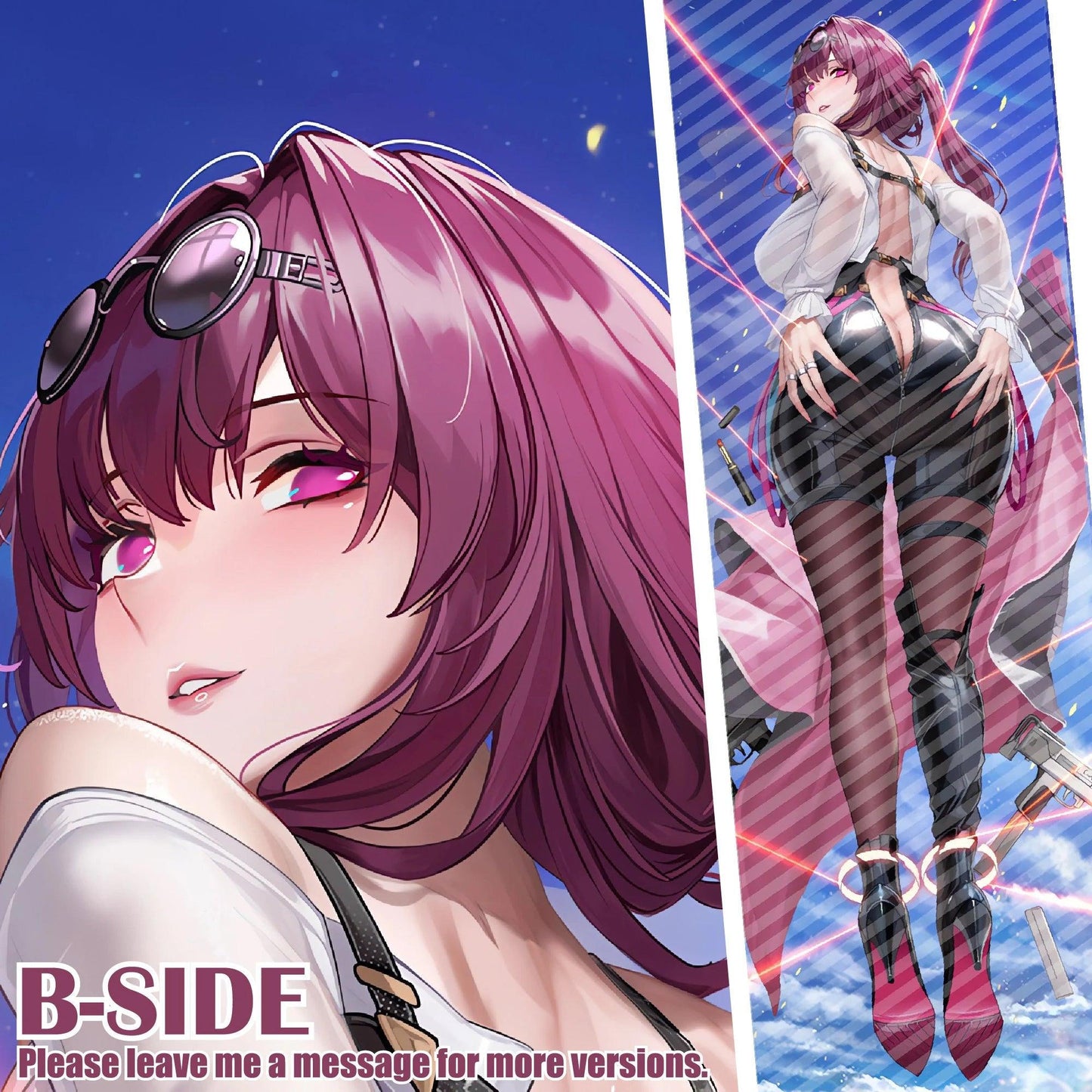 Honkai Star Rail-Kafka-Dakimakura Anime Hugging Body Kissenbezug, Special Edition Geschenk