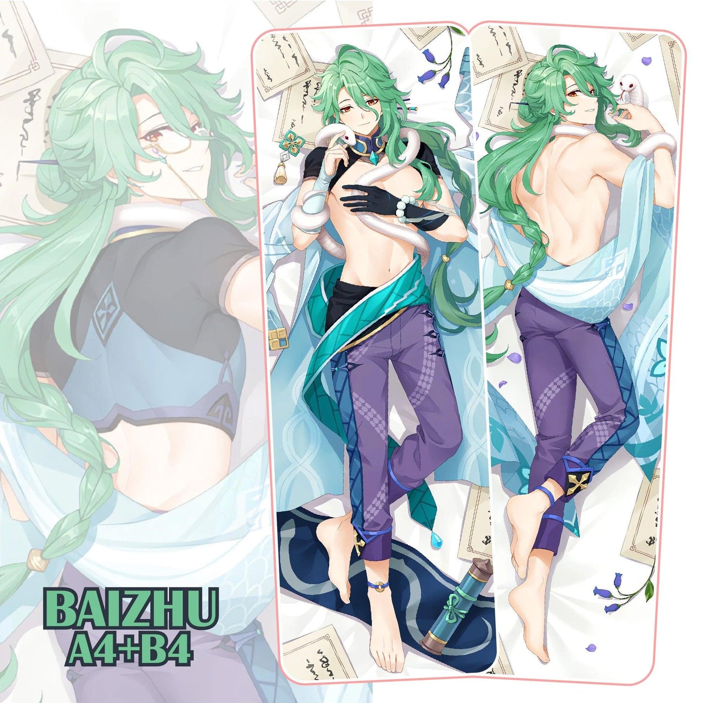 Baizhu Dakimakura Cover