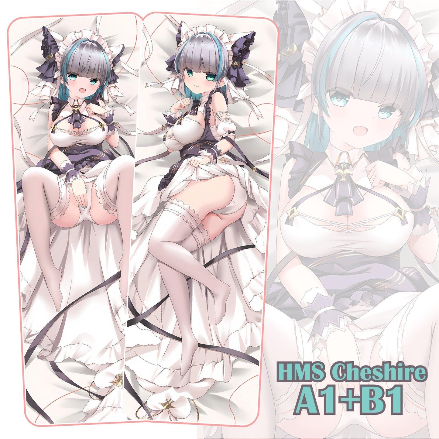 HMS Cheshire Dakimakura Cover