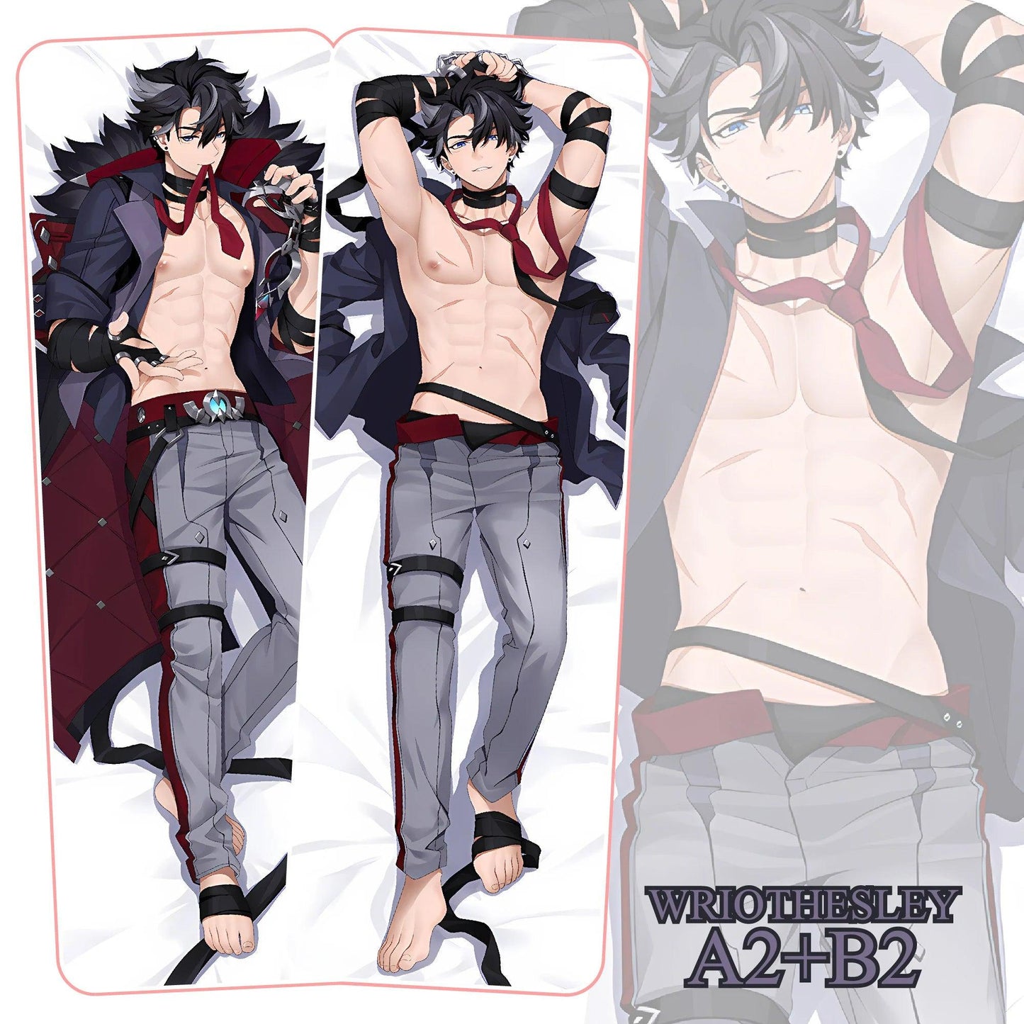 Wriothesley Dakimakura Cover