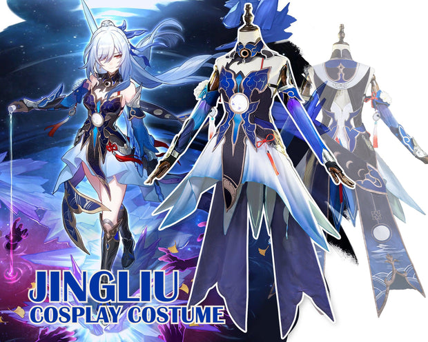 Jingliu Cosplay Costume AdoreHomeStudio™