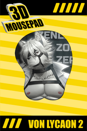 3D Mouse Pad, Ellen Joe,Von Lycaon Fan Art Prints Mouse Pad 260mm x 210mm x 30mm