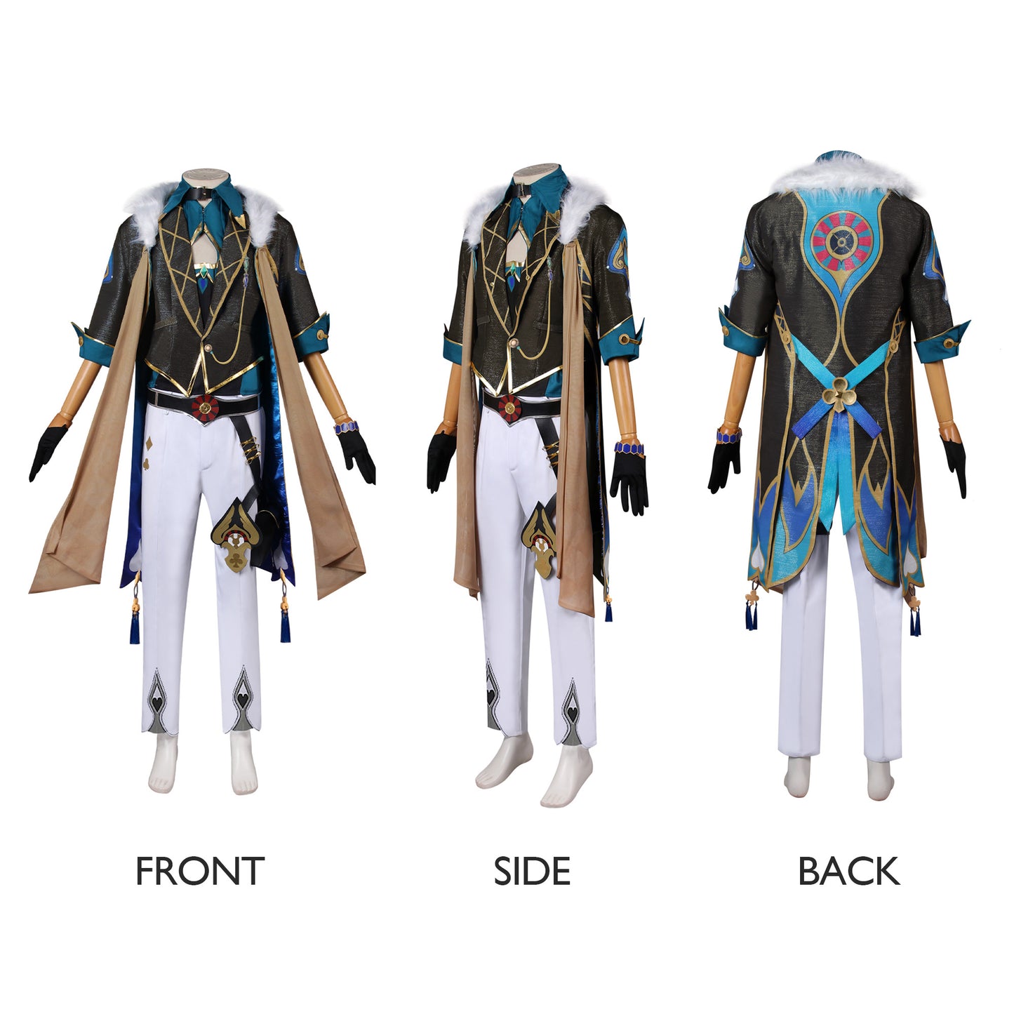 Aventurine Cosplay Costume Custom size