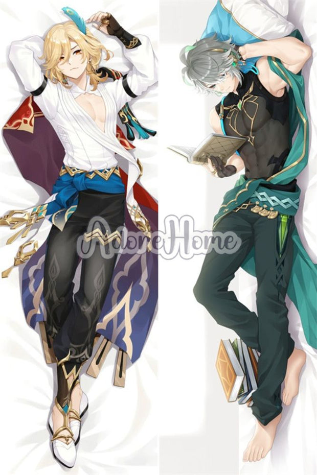 Flash sale: Alhaitham&Kaveh Kavetham Dakimakura