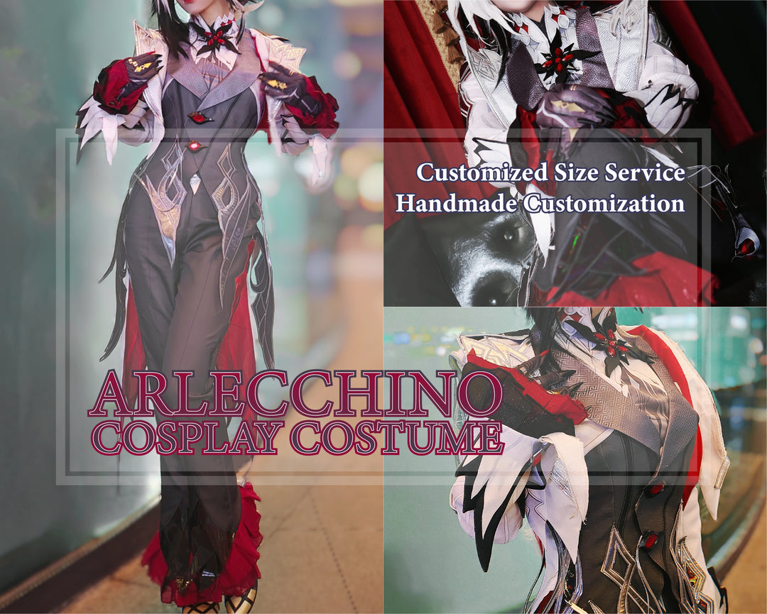 Arlecchino Cosplay Costume, Custom Size Arlecchino Cosplay Costume,Com –  ADOREHOMEstudio