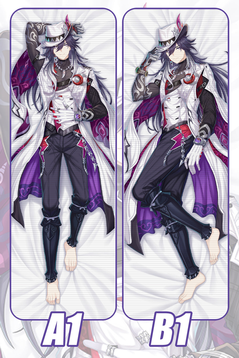 Ashveil Honkai Star Rail Body Pillow - Anime Dakimakura Hugging Pillow Cover - Life Size HSR Merch
