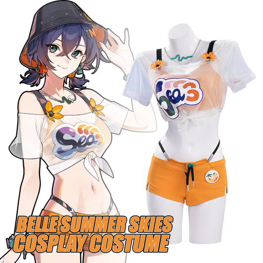 Belle Summer Skies Cosplay Costume