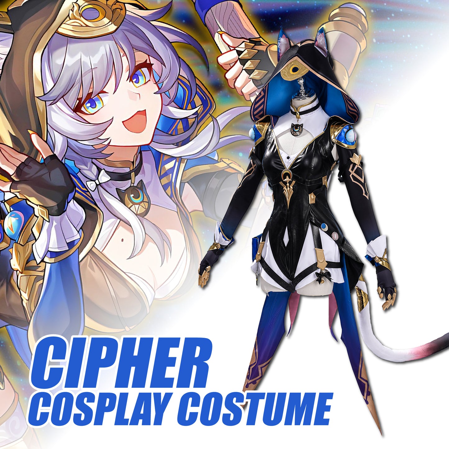 Cipher Cosplay Costume