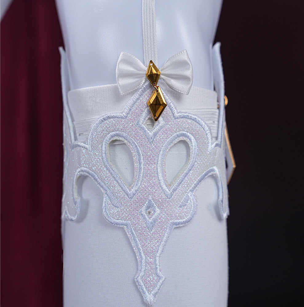 Genshin Impact Sandrone Cosplay Costume - Fatui Harbinger The Marionette Outfit Full Set with Accessories