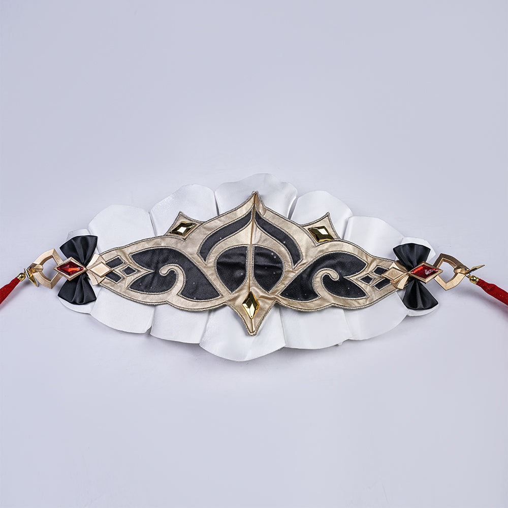 Genshin Impact Sandrone Cosplay Costume - Fatui Harbinger The Marionette Outfit Full Set with Accessories