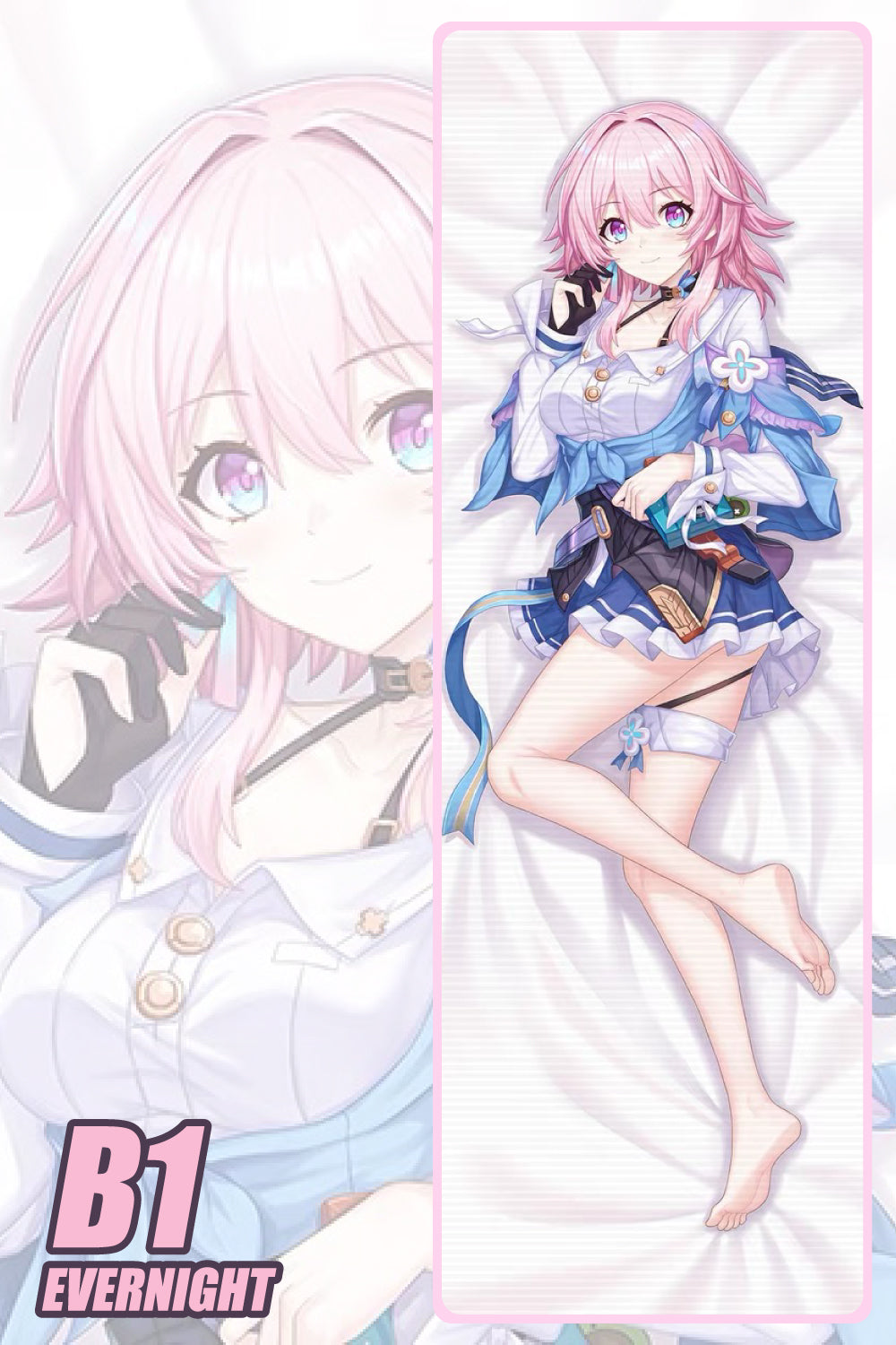 Evernight March 7th Dakimakura Cover