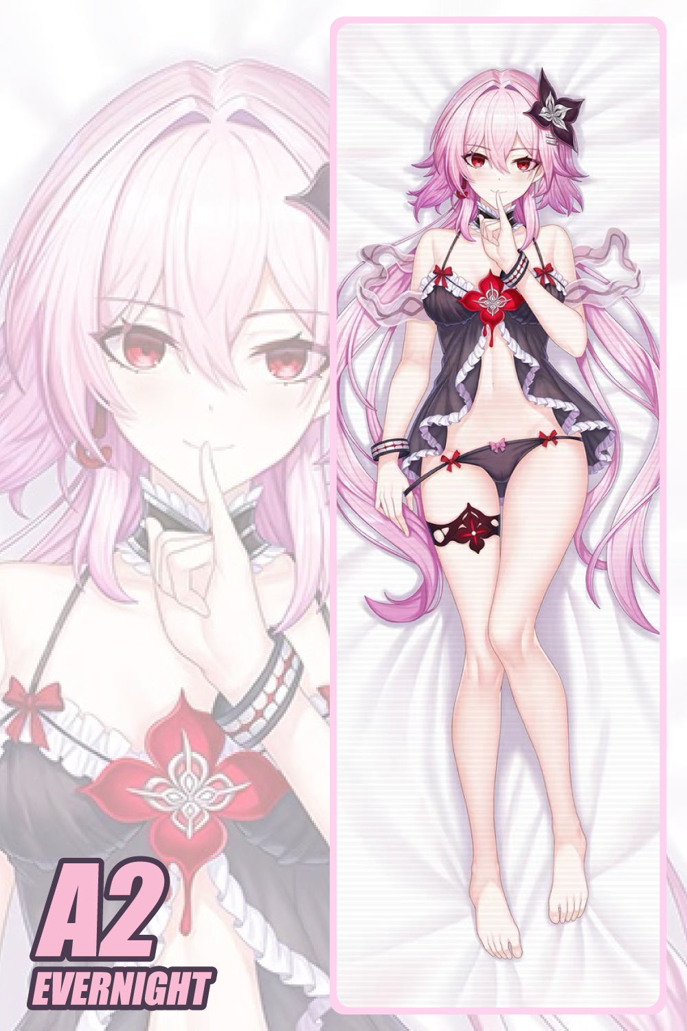 Evernight March 7th Dakimakura Cover