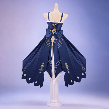 Wuthering Waves Denia Cosplay Costume Full Set - Premium Game Outfit with Embroidered Dress