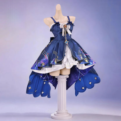 Wuthering Waves Denia Cosplay Costume Full Set - Premium Game Outfit with Embroidered Dress