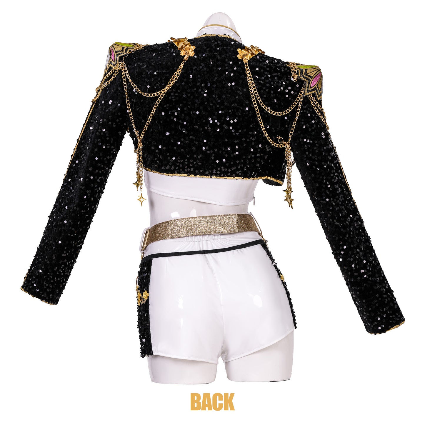 KPop Demon Hunters Rumi Custom Size GOLDEN HUNTR\X Cosplay Costume