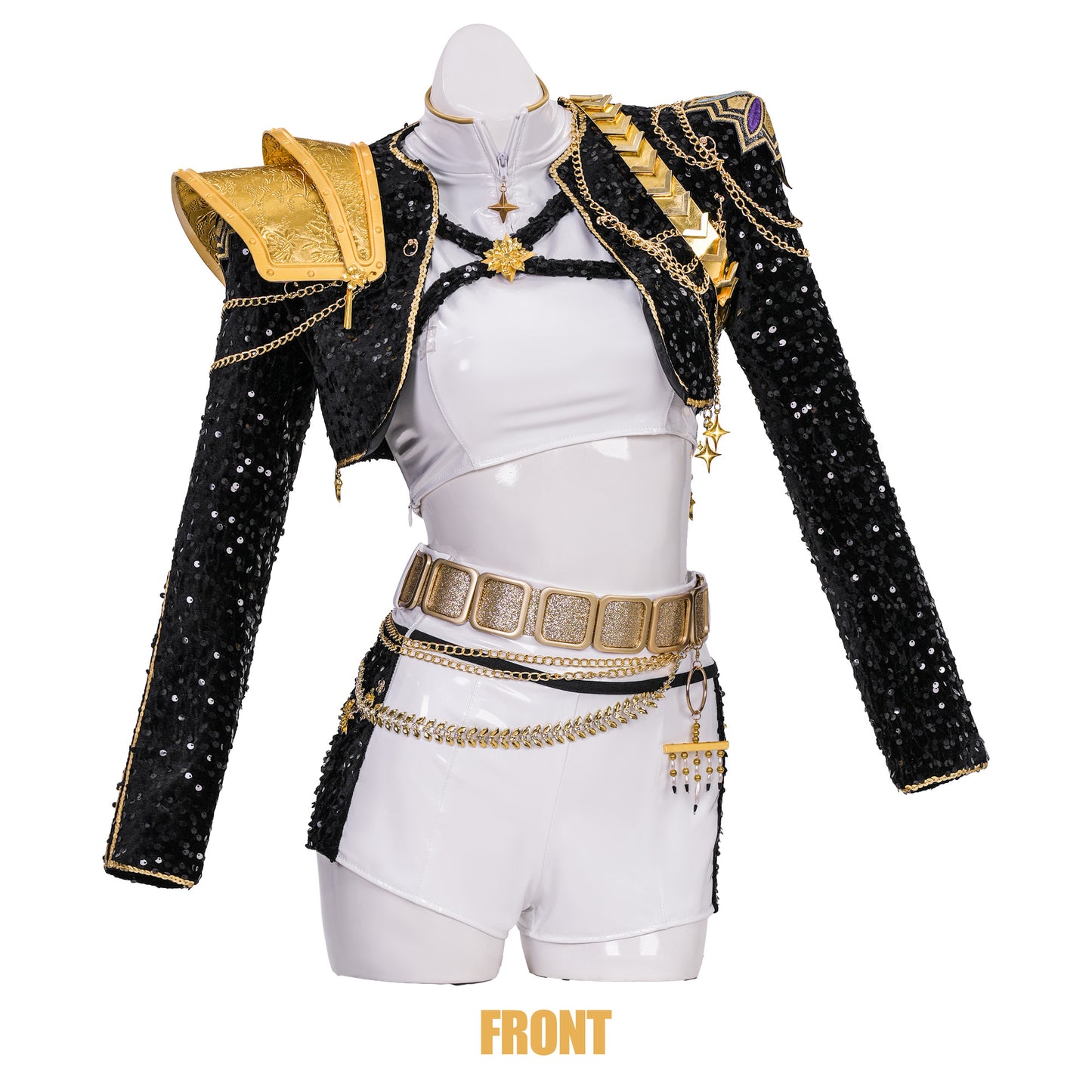 KPop Demon Hunters Rumi Custom Size GOLDEN HUNTR\X Cosplay Costume