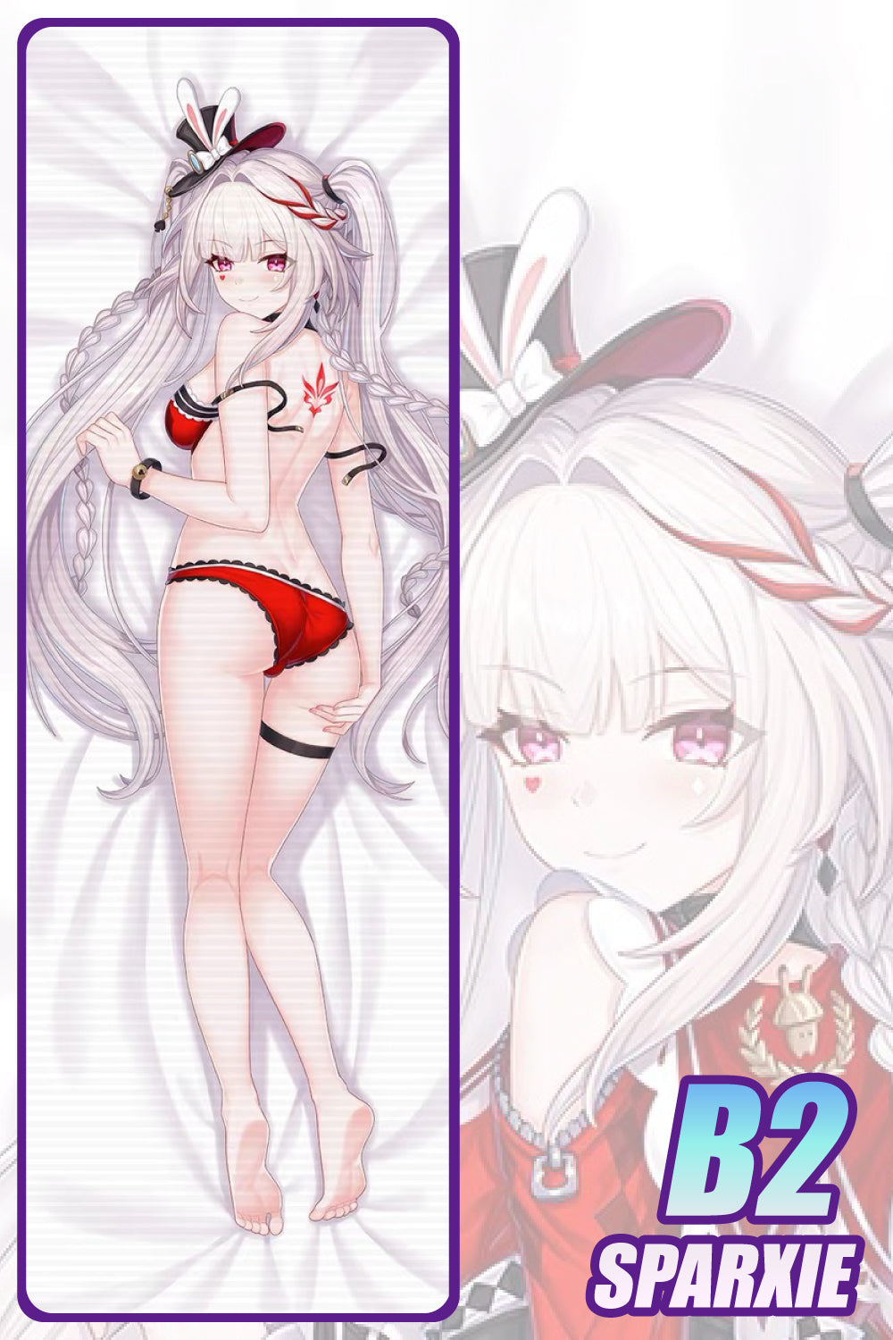 Honkai: Star Rail Sparxie Dakimakura – Premium Anime Body Pillow Cover – Exclusive Design