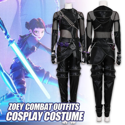 Zoey Combat Outfits Custom Size Cosplay Costume