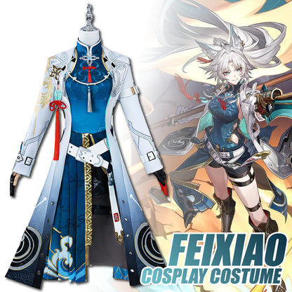 Feixiao Cosplay Costume Custom Size