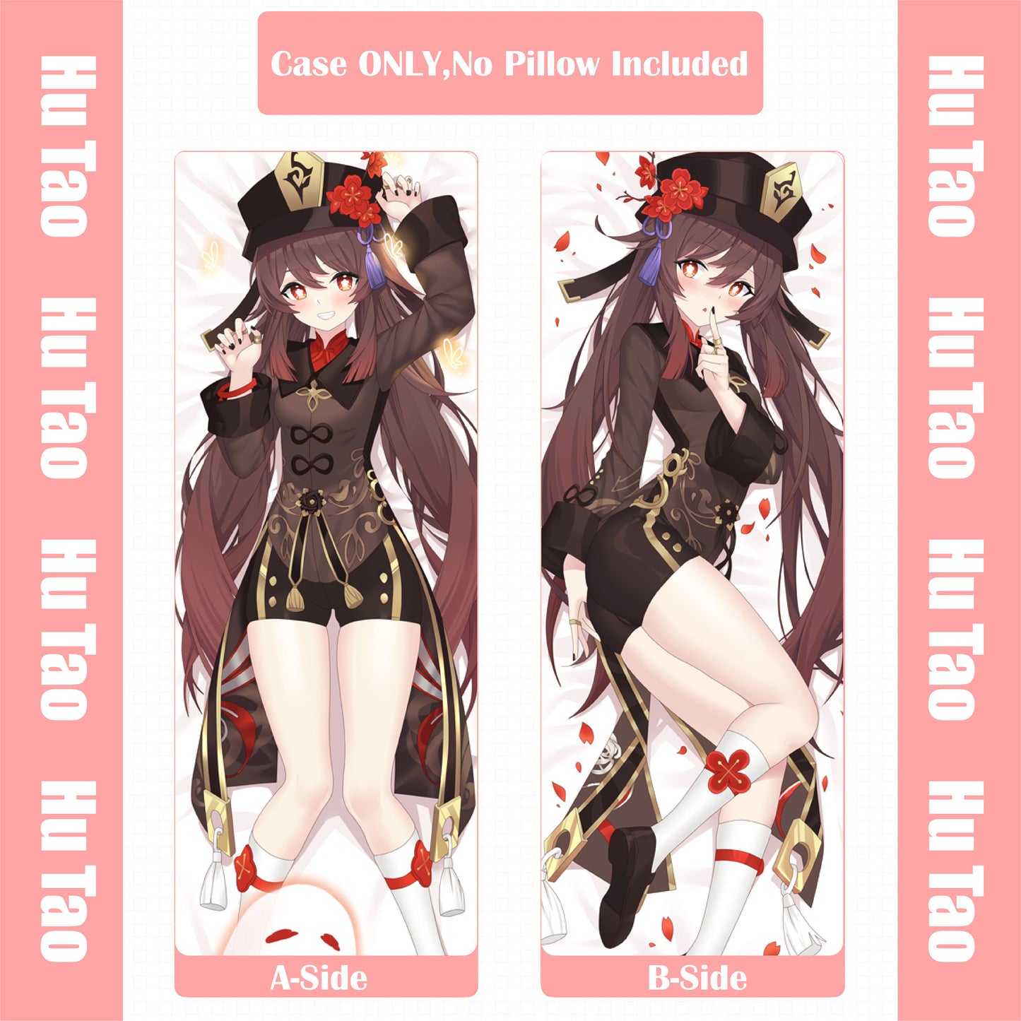 HuTao Dakimakura Cover