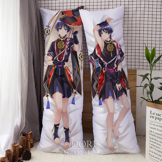 Genshin Impact-Scaramouche-Dakimakura Anime Hugging Body Kissenbezug