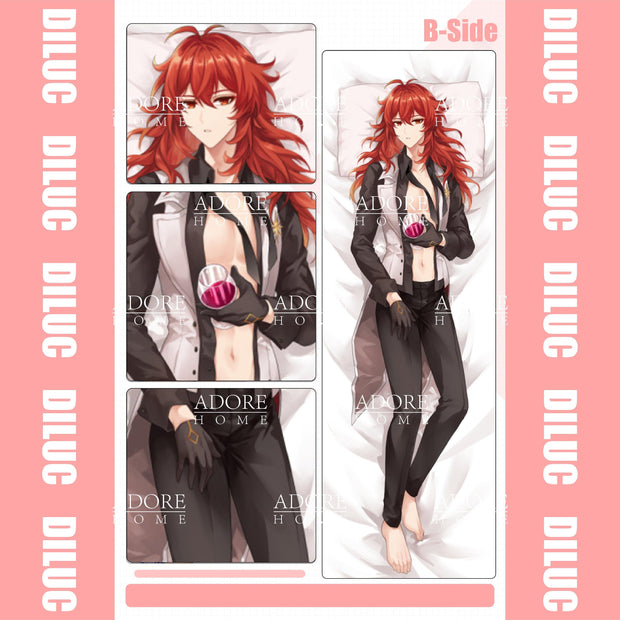 Diluc Dakimakura AdoreHomeStudio™