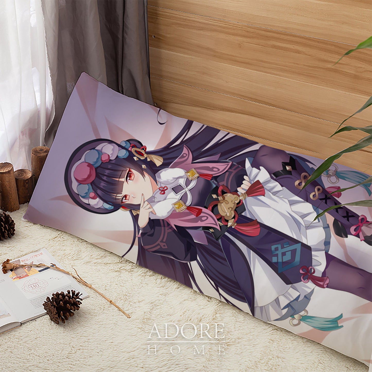 Genshin Impact-YunJin-Dakimakura Anime Hugging Body Pillow Cover Case