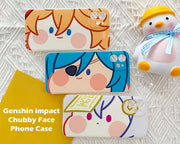 Genshin Impact Phone Case , Genshin Impact Phone Cover , Genshin Impact Phone Casing/Tartaglia,Ayato,Xiao,Zhongli，Albedo/Iphone,Samsung