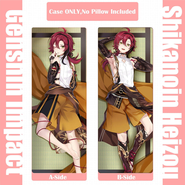 Genshin Impact Shikanoin Heizou Dakimakura genshin merchandise