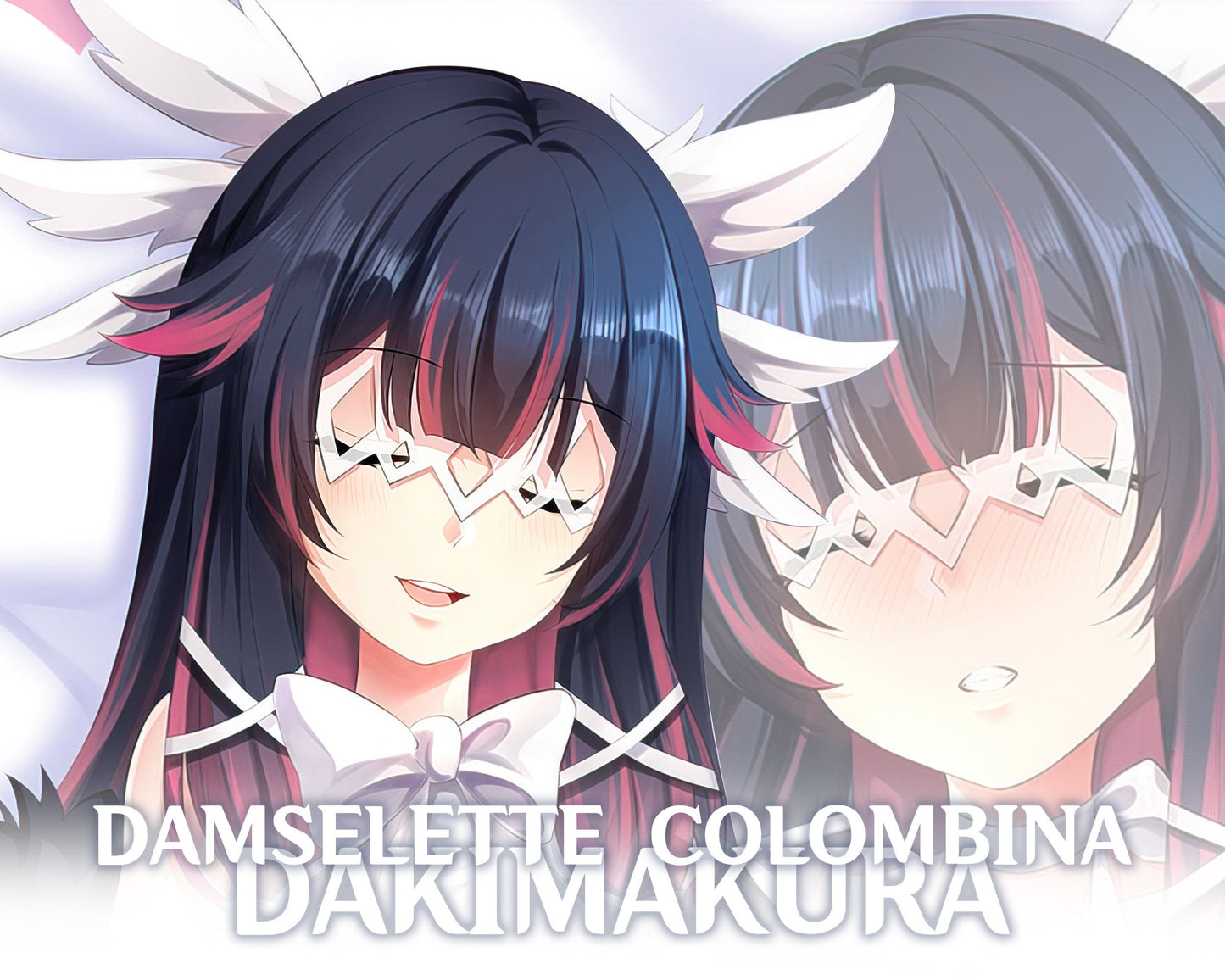 Genshin Impact -Colombina-Fatui Damselette Dakimakura Anime Hugging Body Kissenbezug, Special Edition Geschenk