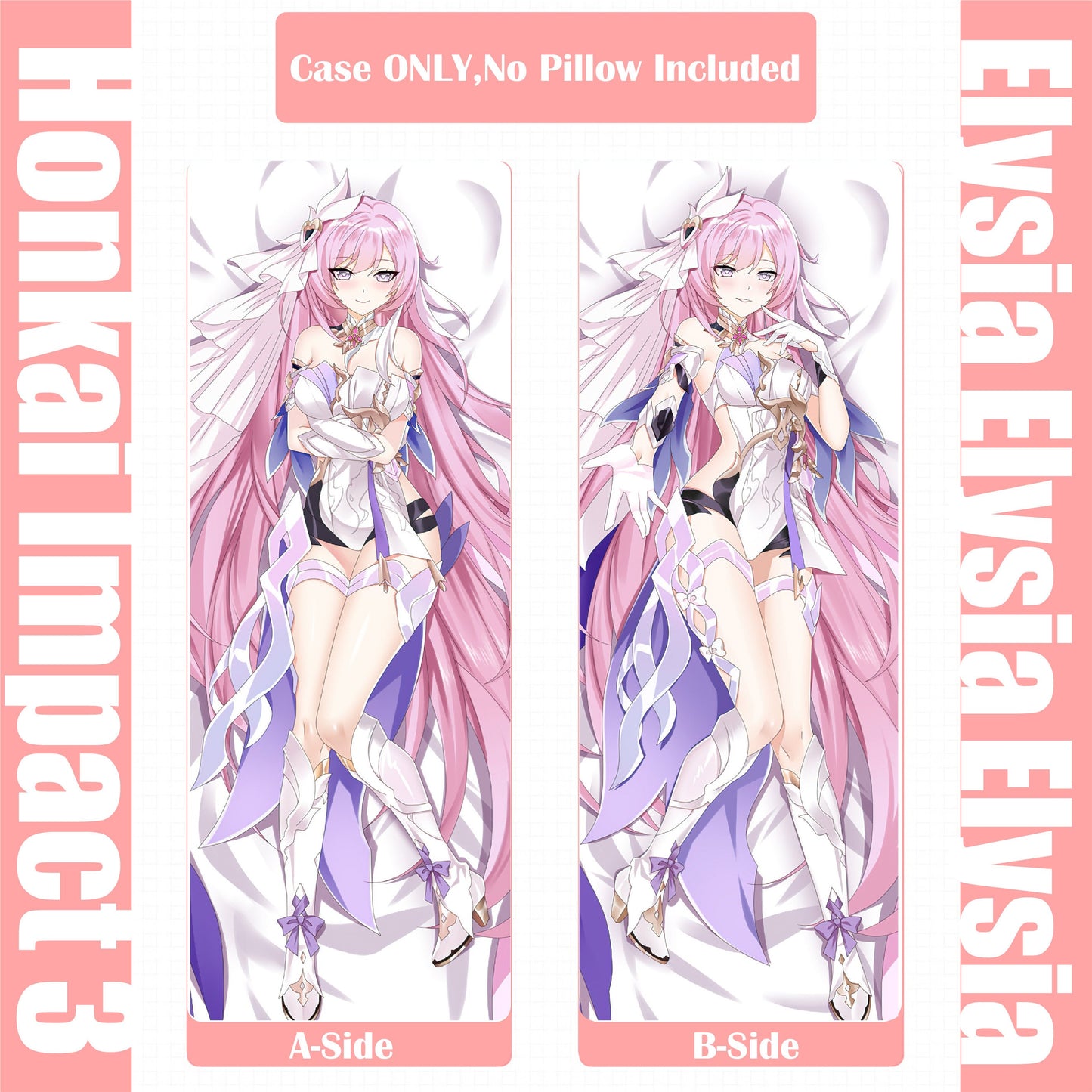 Honkai Impact 3rd Elysia Dakimakura Cover