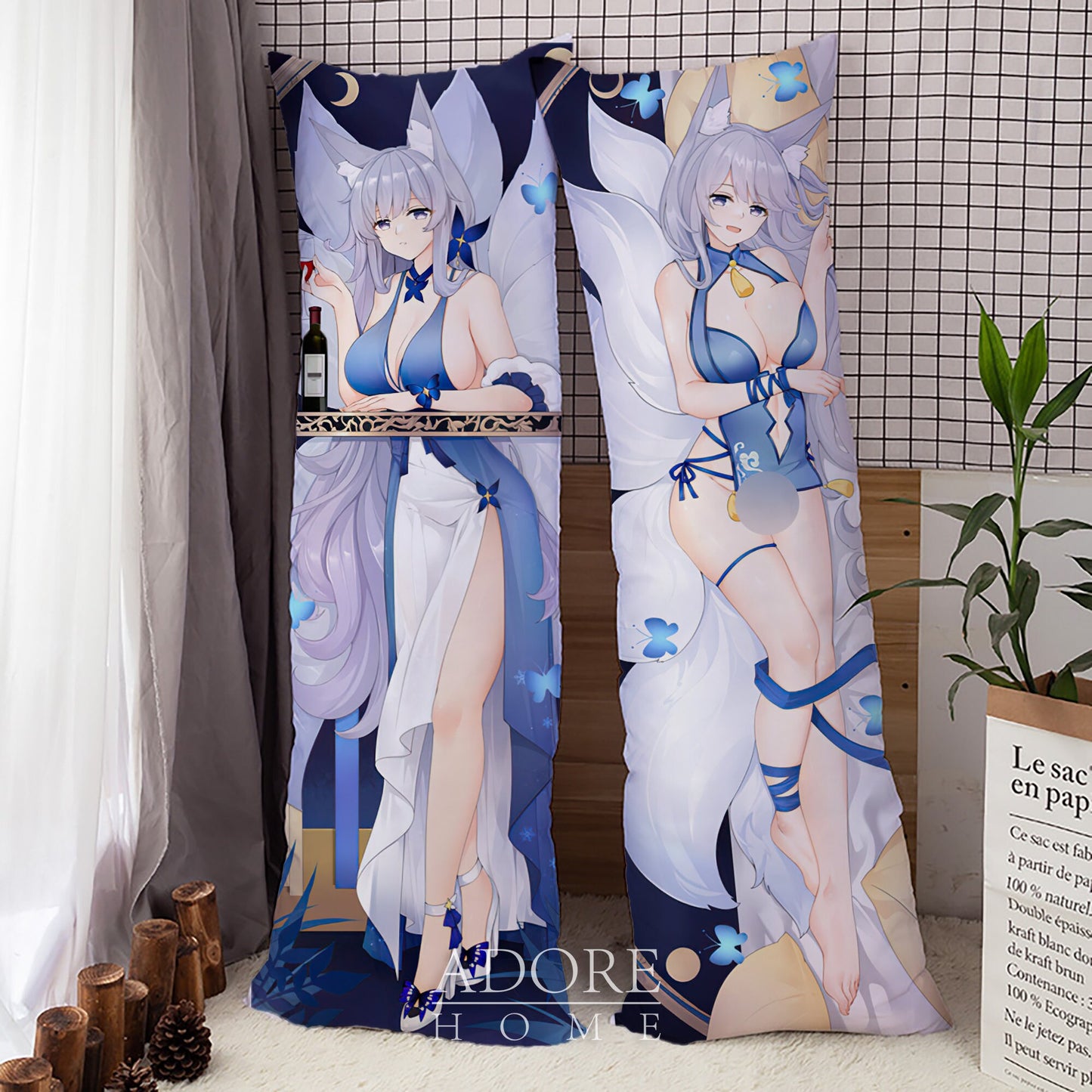 Azur Lane-Shinano-Dakimakura Anime Hugging Körperkissenbezug