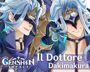 Ver.A Winter Night's Lazzo Il Dottore Dakimakura AdoreHomeStudio™