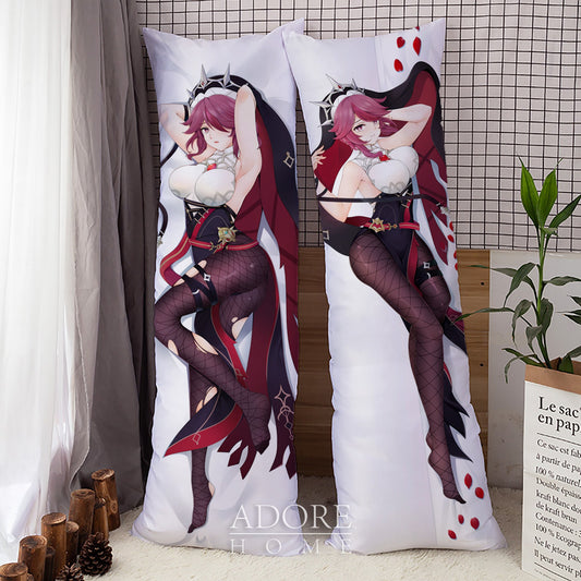 Genshin Impact-Rosaria-Dakimakura Anime Hugging Body Pillow Cover Case