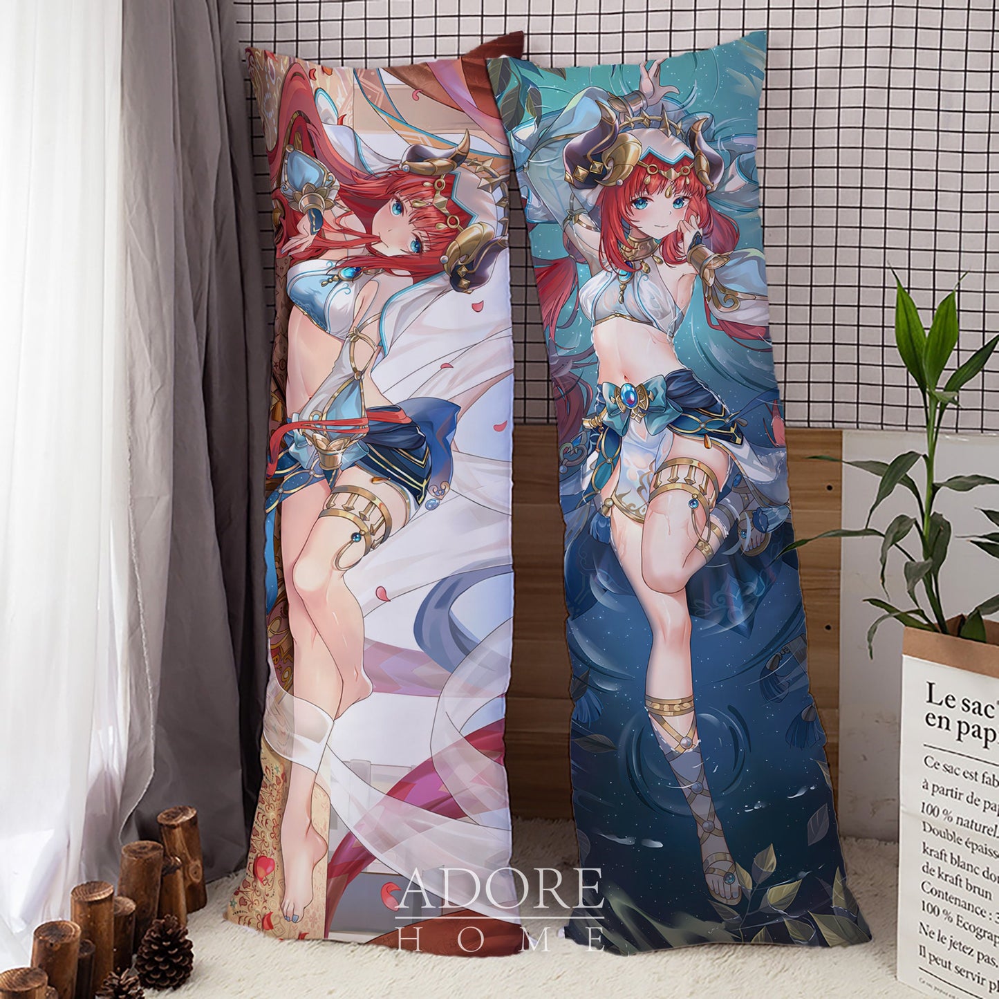 Genshin Impact-Nilou-Dakimakura Anime Hugging Body Pillow Cover Case