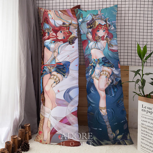 Genshin Impact-Nilou-Dakimakura Anime Hugging Body Pillow Cover Case