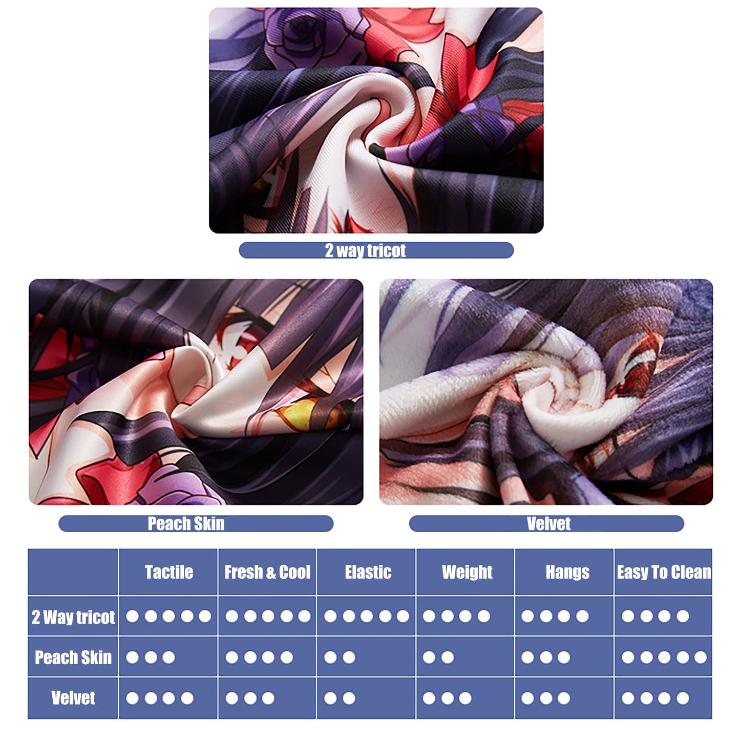 Genshin Impact-Nilou-Dakimakura Anime Hugging Body Pillow Cover Case