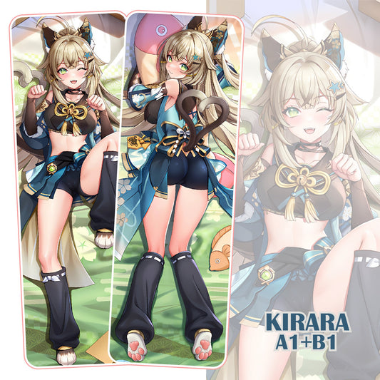 Kirara-Genshin Impact-Dakimakura Anime Hugging Body Pillow Cover Case,Cover Only