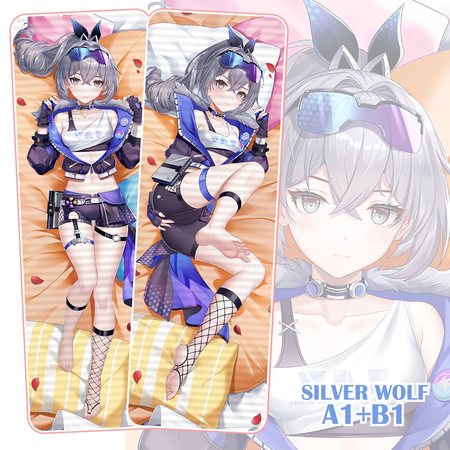 Honkai Star Rail Silver Wolf Dakimakura