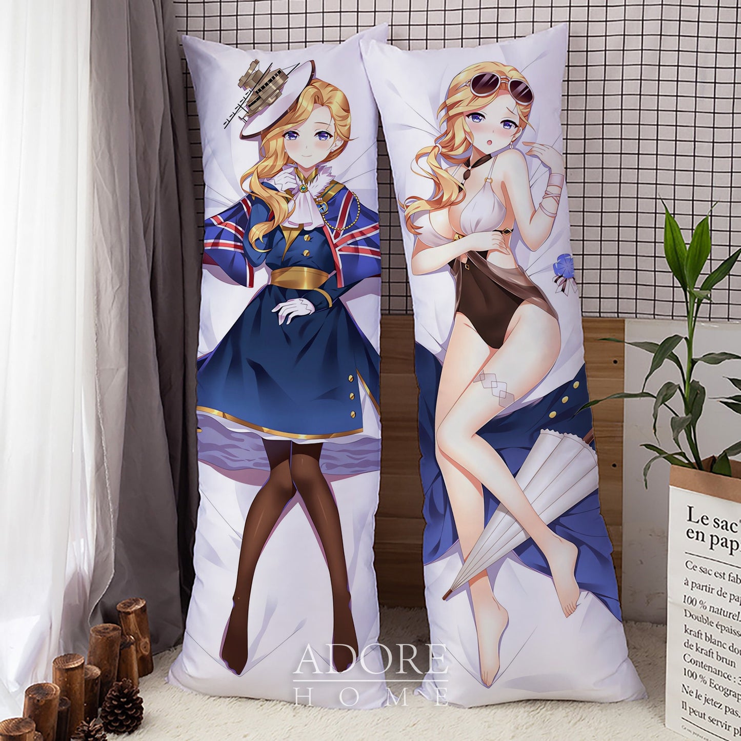Azur Lane-HMS Hood-Dakimakura Anime Hugging Body Kissenbezug, Special Edition Geschenk