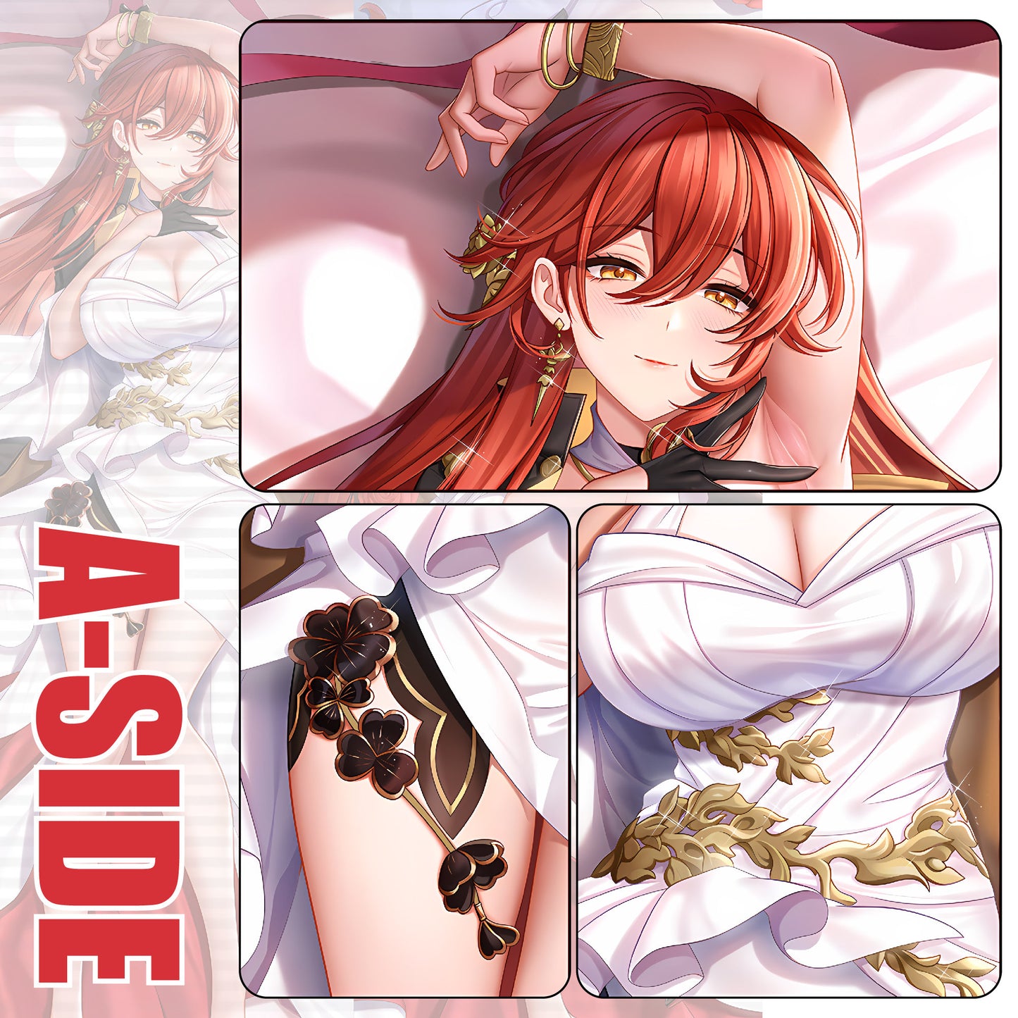 Himeko Honkai Star Rail Dakimakura Anime Hugging Body Pillow Cover Case, Special Edition Gift