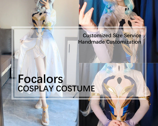 Focalors Cosplay Costume Custom Size AdoreHomeStudio™