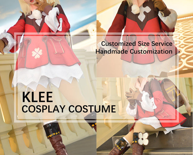 Klee Cosplay Costume Child/Adult size AdoreHomeStudio™